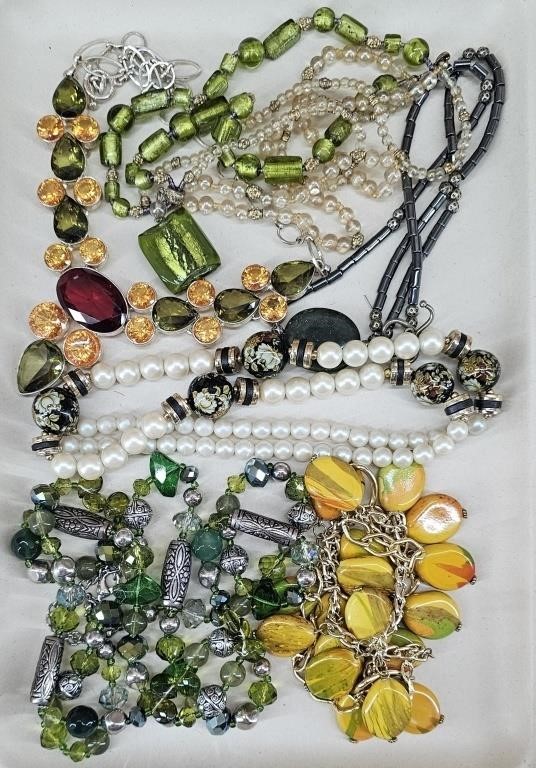 Art Deco Style Necklace Collection