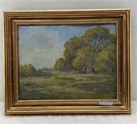 22x18in 1925 Albert Gnosill framed painting