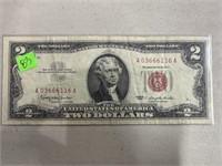 1963 $2 RED SEAL CURRENCY NOTE