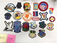 340 - VINTAGE MILITARY PATCHES (C54)