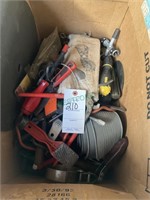 Box full of miscellaneous tools
