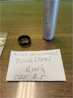 KIISO Collection TUNGSTEN Ring Sz 8.5