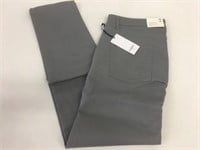 New Light Grey Size 36x34 Stretch 5-Pocket Pants