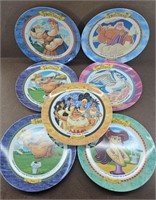 Vtg McDonalds Hercules Disney Plates