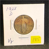 1928D Standing Liberty Quarter