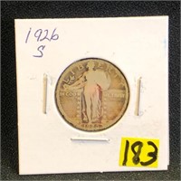 1926S Standing Liberty Quarter