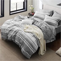WF7132  Bedsure Queen Comforter Set 7 Pieces
