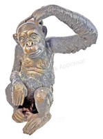 After Christophe Fratin Bronze Chimpanzee Sculptur