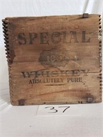 Vintage Special Whiskey Wooden Crate