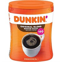 Dunkin Donuts Original Blend Ground Coffee, Medium