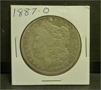 1887 - O Morgan Silver Dollar
