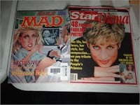 1990's Comedy Magazines / The Star & MAD