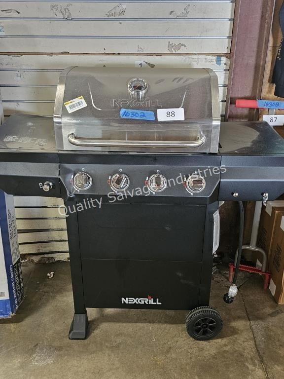 nexgrill 4-burner gas grill (dented)