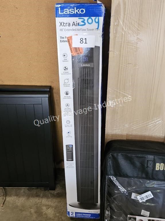 lasko extra air 48” tower fan