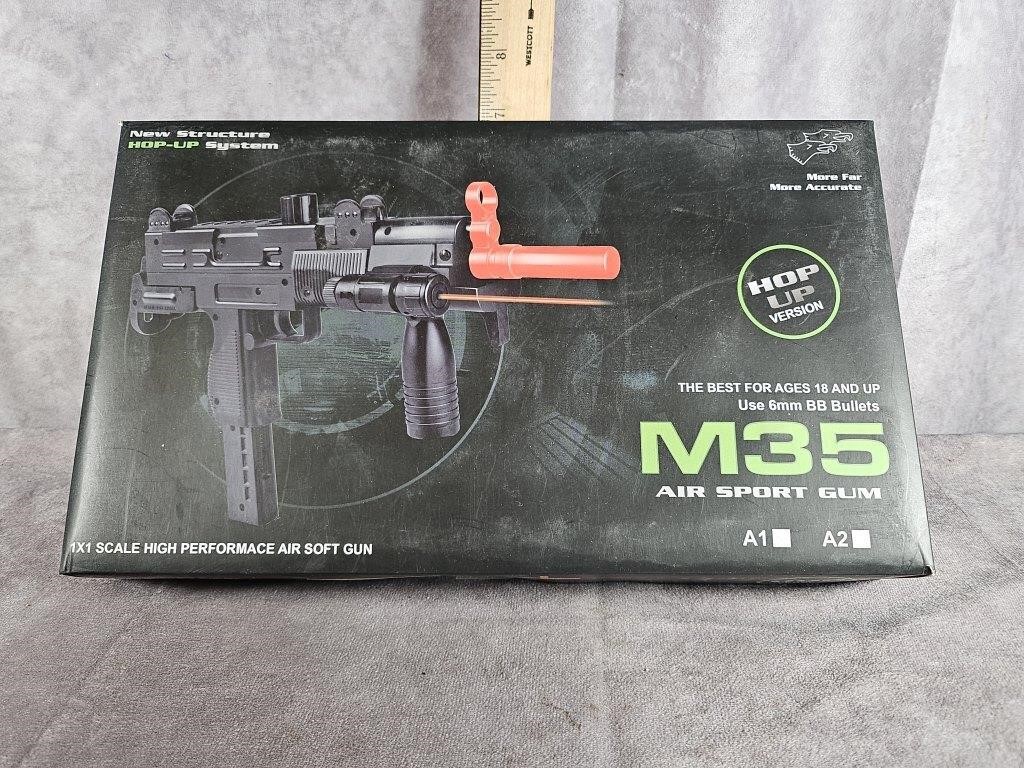 M35 AIR SPORT GUN 1x1 SCALE HIGH PERFORMANCE