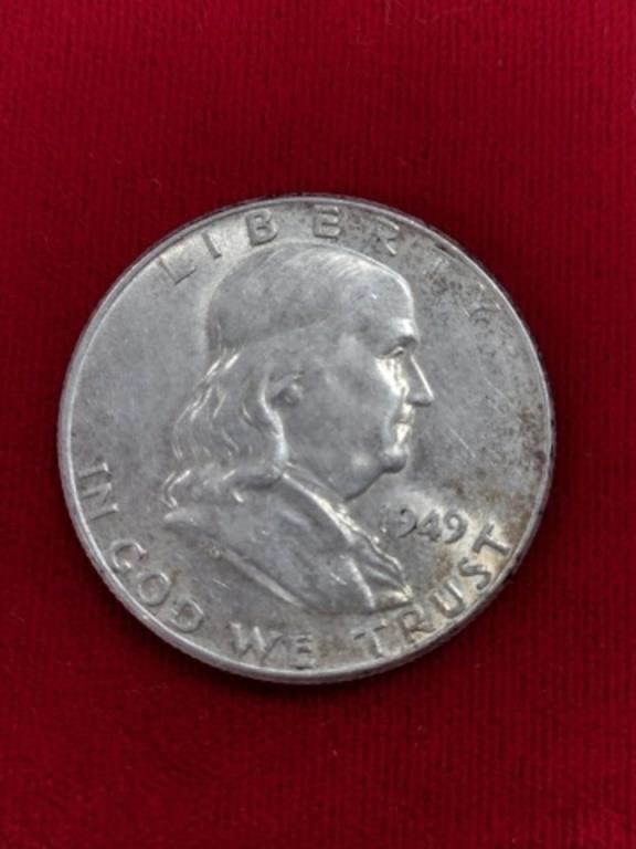 1949 Half Dollar Coin