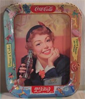 (R) Vintage Coca-Cola Advertising Tray