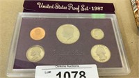 1987 proof coin set