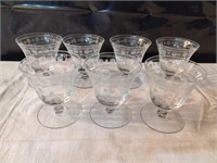 Set of 7 & Set of 2 Cocktail Glasses
