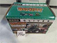 1/16 Scale Oliver 2255 Bad Kitty Pulling Tractor