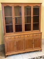 Rosewood 2 Pc. China Cabinet