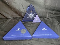 Swarovski Star Rockefeller Christmas Ornament 2005