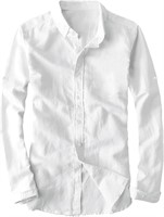 (U) Place Men's Long Sleeve Fitted Shirt