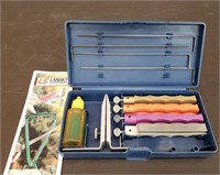 Lansky Knife Sharpening Kit. Extra Coarse to Fine.