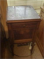 Antique Nightstand *Contents not included*