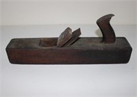 ANTIQUE WOODEN ROB T. SORBY JACK PLANE