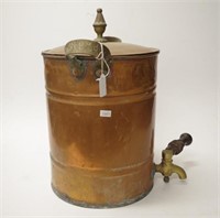 Vintage copper water urn