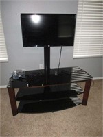 LG T.V. with Entertainment Stand