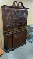 Glass front hutch