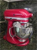 Apple Red Artisan Kitchen Aid Mixer