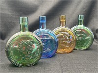 4 Wheaton Collectors President Bottles