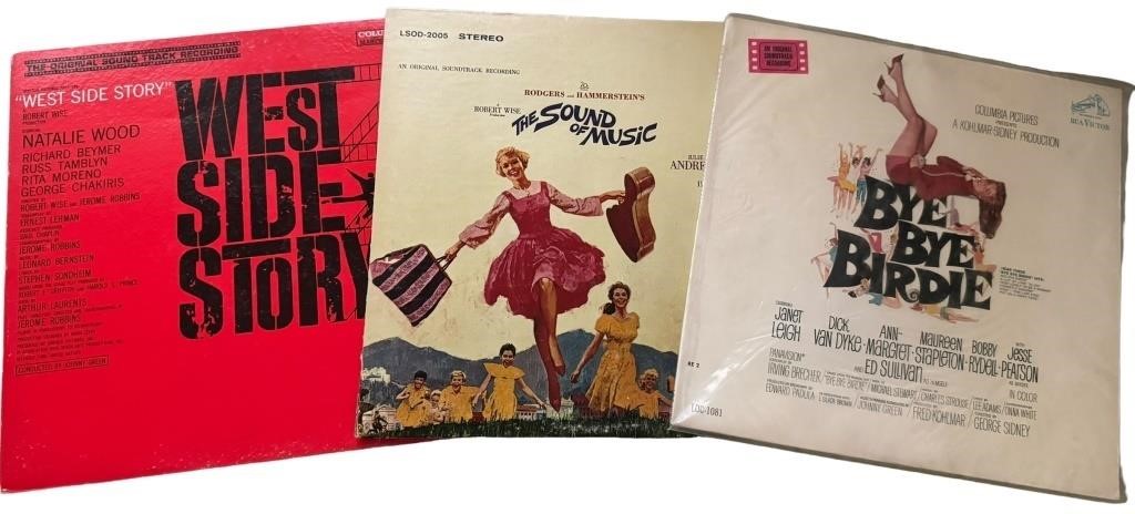 Vintage Movie Soundtrack Vinyl Records