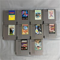 Nintendo NES Lot of 10 Games - UNTESTED