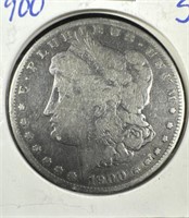 1900-S Silver Morgan Dollar