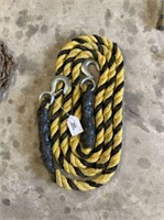 14' TOW ROPE WITH 2 HOOKS