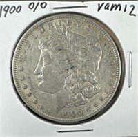1900-O/O VAM12 Silver Morgan Dollar