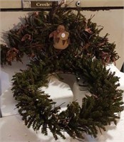 Christmas wreath and wall decor