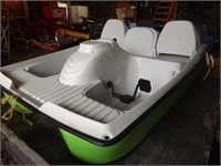 Aqua-Toy Paddle Boat W/ Canopy