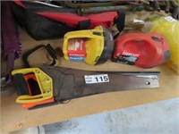 3 Hand Saws & Torches