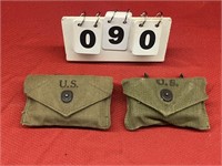 (2) US First Aid Pouches