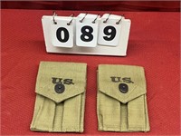 (2) US Ammo Pouches