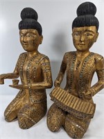 BURMESE WOOD CARVINGS