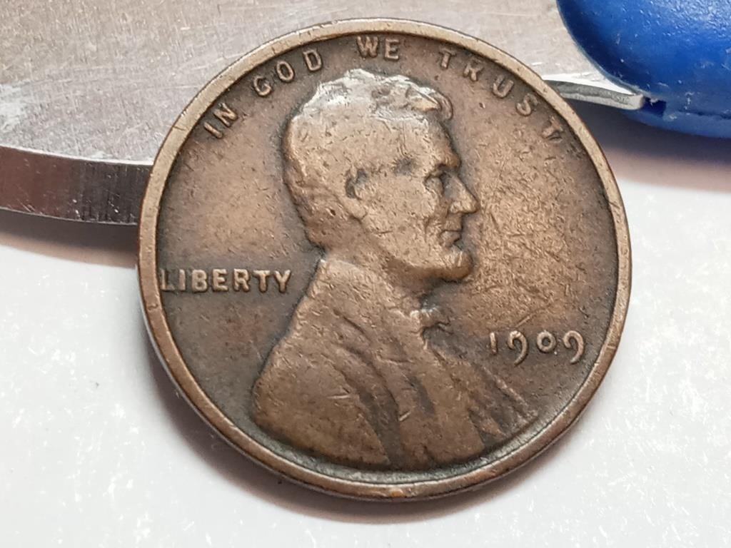 OF) better date 1909 VDB wheat penny