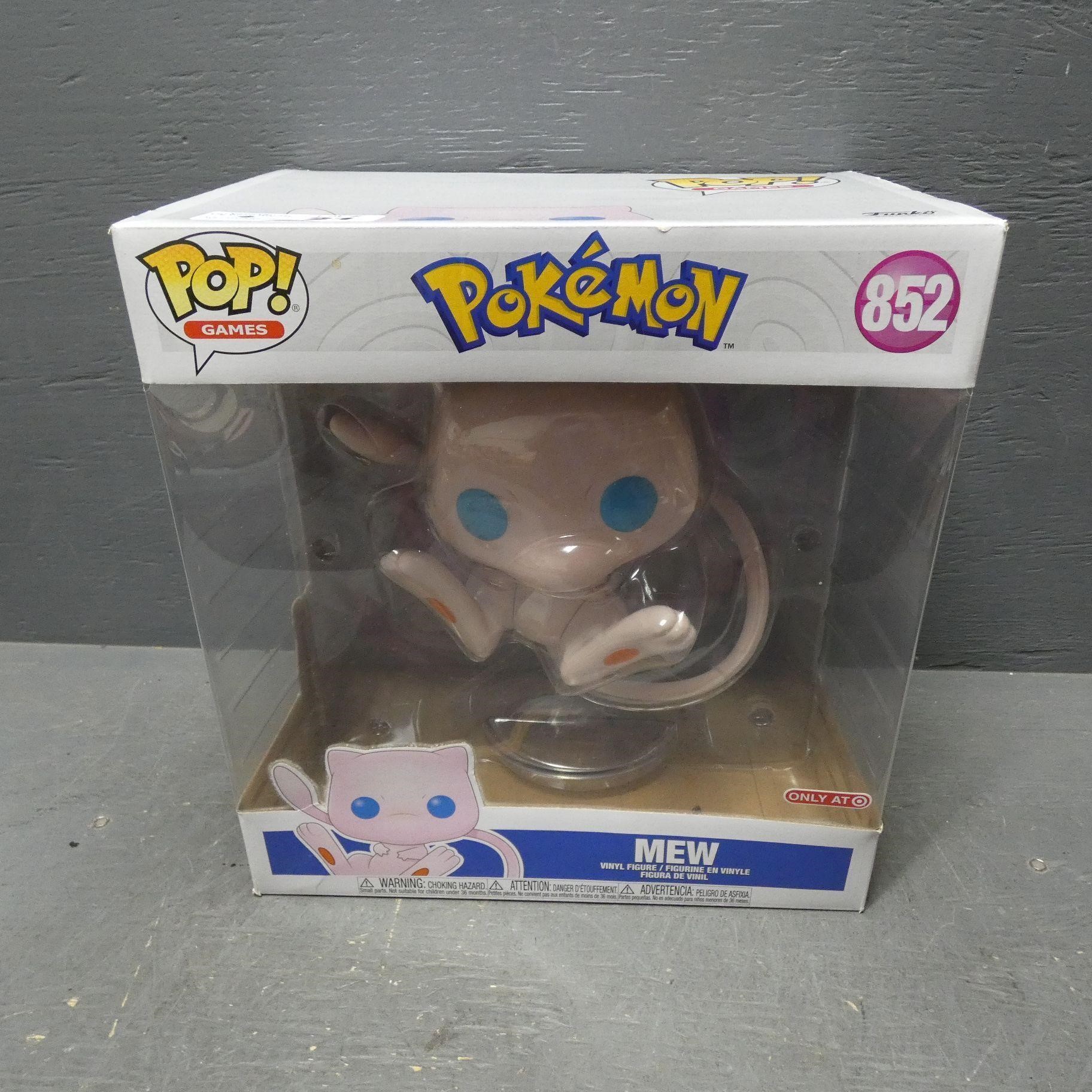 Large MEW Funko Pop Pokemon Figurine