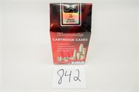 50CNT/1BOX OF HORNADY 35WHELEN UNPRIMED BRASS CASI