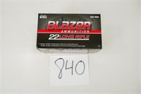 500ROUNDS/1CASE OF CCI BLAZER 22LR 40GR LRN